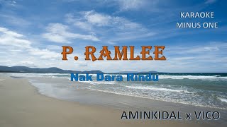 P Ramlee  Nak Dara Rindu  Karaoke Melayu  Minus One High Quality [upl. by Guthrie]