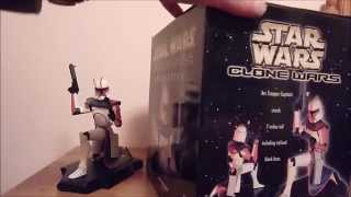 Gentle Giant Arc Trooper Captain Animated Maquette Review [upl. by Beker]