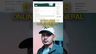 How to start freelancing in Nepal freelancing onlinejob upwork upworknepal fiverr [upl. by Nelrah]