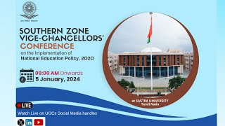 Southern Zone Vice Chancellors Conference on Implementation of NEP  2020 [upl. by Gulick576]