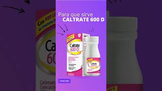 Caltrate 600 d para que sirve 💊 [upl. by Nitsoj]