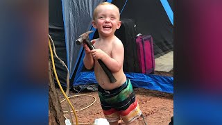 4yearold with hands and feet amputated to do coin toss at 2024 Border Bowl [upl. by Juetta]