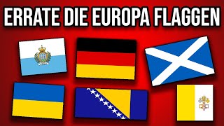 in 5 SEKUNDEN  leicht bis schwer  Europa Flaggen QUIZ [upl. by Levins]