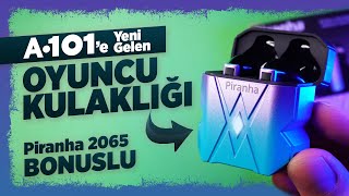 A101 e Gelen Gaming Kulaklık Alınır mı 🎧 Piranha 2065 Bluetooth Kulaklık İncelemesi [upl. by Gilburt]