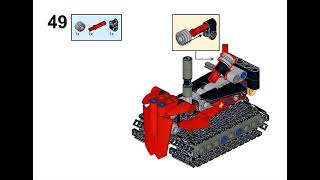 Lego 42148 Alternate Build Tractor [upl. by Frankel]