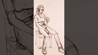 figuredrawing lifedrawing sketch pencildrawing [upl. by Doowron]