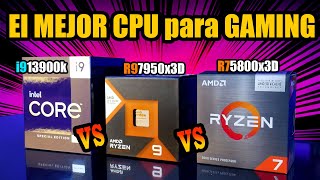 5800X3D VS 7950X3D VS 13900K ¿CUÁL es el CAMPEON GAMING de Gama Alta para 2023  Droga Digital [upl. by Nyrol154]