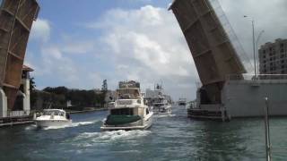 Yacht Ride Down the Florida Intracoastal Waterway 17 May 2009 [upl. by Liv]