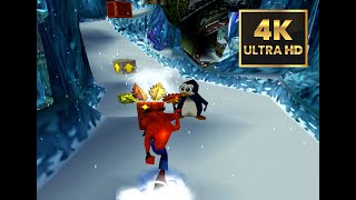 Crash Bandicoot 2 4k 60 FPS Remastered Gameplay Duckstation  Reshade  PS1 Emulator Best Graphics [upl. by Heyra]