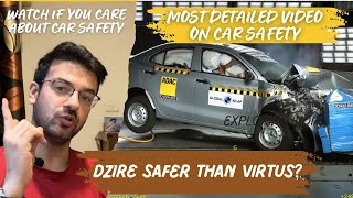 Car Safety K Saare RAAZ Khulenge Is Dzire Really 5 Star amp All Safety Myths Solved Here [upl. by Leamse]