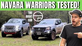 Nissan Navara Warrior Review  SL Warrior amp PRO4X Warrior test inc offroad [upl. by Mabelle545]