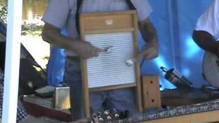 Mountain Music washboard rhythm and percussion [upl. by Enilauqcaj]