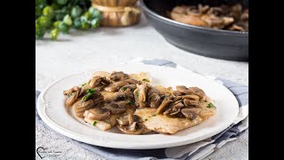 SCALOPPINE DI TACCHINO AI FUNGHI [upl. by Pelmas]