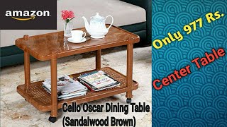 Unboxing and Assembling  Center Table  under 1000 rs  Amazon  cello Oscar Dining Table [upl. by Shakti]