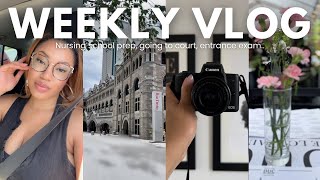 WEEKLY VLOG I’M SUING ACCEPTED INTO MY LPN RN PROGRAM CASPER NURSING SCHOOL ENTRANCE TEST… [upl. by Nidorf]