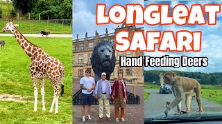 Longleat Safari Park DriveThru  Wiltshire UK 🇬🇧 Naughty Monkeys  आपा आमाको साथमा जंगल तिर सवार [upl. by Eetnod]