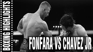 Julio Cesar Chavez Jr vs Andrzej Fonfara Highlights [upl. by Remat]