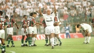 Santos 5x2 Fluminense 10121995  Semifinal Brasileiro 1995 volta [upl. by Ailadi]