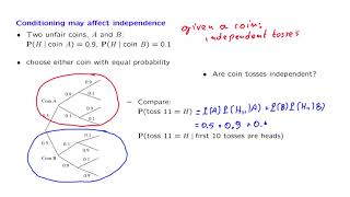 L036 Independence Versus Conditional Independence [upl. by Aurita]