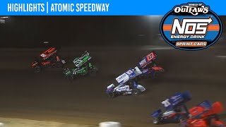 World of Outlaws NOS Energy Drink Sprint Cars  Atomic Speedway  May 24 2024  HIGHLIGHTS [upl. by Odele]