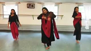 Kaatrin mozhijyothika cover by poornasreegraceofgirthy fusion dance [upl. by Ynnahc564]