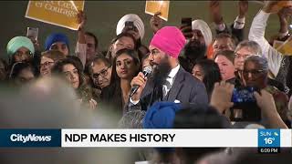 Jagmeet Singh makes history by winning NDP leadership [upl. by Nunes]