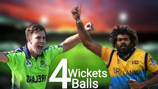 Lasith Malinga Vs Curtis Campher  4 Wickets in T20 [upl. by Mintz783]