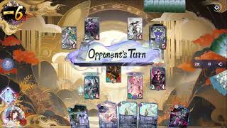 Onmyoji The Card Game  Ranked Match Top rank GM VS Waifu deck  Aoandon Shiki Yoto Hannya [upl. by Chun]