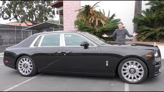 The 2018 RollsRoyce Phantom Is a 550000 UltraLuxury Car [upl. by Htidirem]