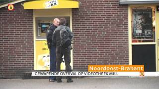 Overval op videotheek in Mill HD [upl. by Lesko518]