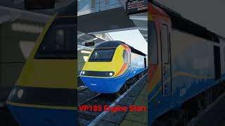 VP185 Engine Start  Class 43 HST  Midland Mainline [upl. by Llenral449]