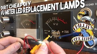 DIY VU Meter LED Replacement Lamps For Pennies [upl. by Nonez600]