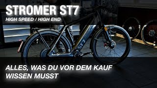 Stromer ST7 SPedelec Pinion Smart Shift Speed Pedelec Best in class bis zu 260 km Reichweite ABS [upl. by Klos]