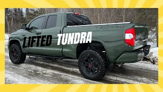 BEST LIFT for Toyota Tundra  How to install a Coachbuilder lift for 35” tires [upl. by Melone978]