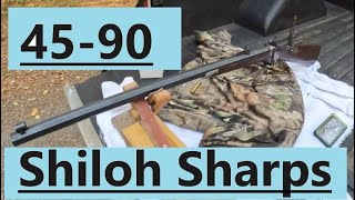 4590 Sharps Rifle Shiloh Sharps [upl. by Ocirderf]