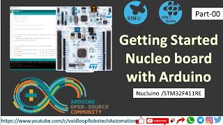 00 Getting Started Nucleo Board with Arduino  Nucluino   STM32F411RE [upl. by Geordie]