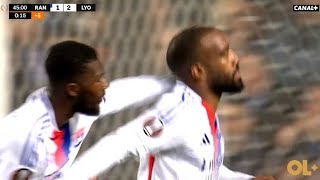 Alexandre Lacazette Goal Rangers vs Lyon 13 All Goals and Extended Highlights [upl. by Teri]