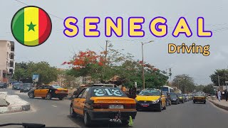 Driving in Mermoz and Almadies in Dakar driving dakar senegal africa tour [upl. by Sayers224]