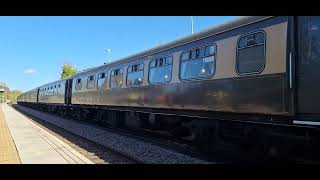 Tamworth Railway Station 45569 BAHAMAS DEPARTING P4 ON 1Z29 on 27th October 2024 [upl. by Arihay338]