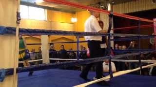 Dav Daniel youth boxing fight  The Meadway Kitts Green [upl. by Yllet]