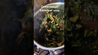 Cameroonian bitterleaf soup foodfoodiecameroon [upl. by Cocke635]