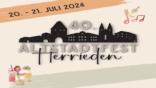 40 Altstadtfest  Dank an alle Helfer [upl. by Leno269]