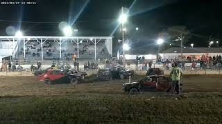 fayette county fair fall cleanup derby 10192024 prostock compacts part [upl. by Naro536]