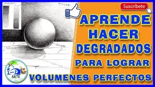 ✍️Como Hacer DEGRADADO con Grafito➡️FACILPaso aPaso [upl. by Odlamur]