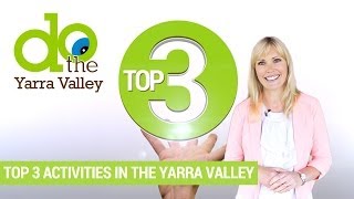 Top 3 Yarra Valley Attractions  dotheyarravalleycomau [upl. by Oibirot]