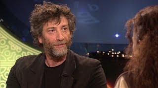 Neil Gaiman interview in Babel SVT [upl. by Eseila327]