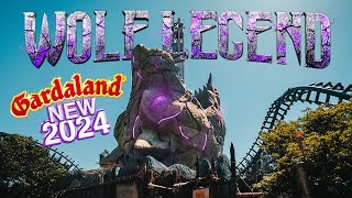 provo la NOVITÀ 2024 di GARDALAND  WOLF LEGEND [upl. by Enitsugua]