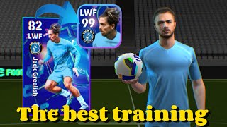 How to train Jack Grealish efootball 2025  train Grealish rated 99 efootball 2025 [upl. by Nakasuji104]