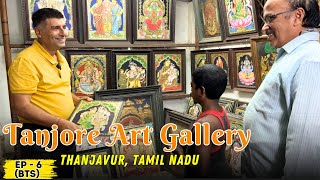 EP6 BTS Thanjavur Paintings  Famous Hotel Coffee Palace  ThanjavurTanjore Tamil Nadu [upl. by Moraj]