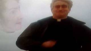 Father Ted  Best bits  Ted hits man on boat with stone [upl. by Anahoj489]